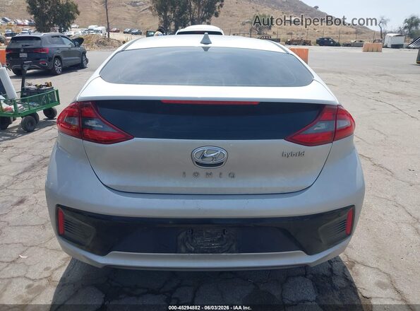 KMHC85LC5KU131019 2019 HYUNDAI IONIQ HYBRID Silver 
