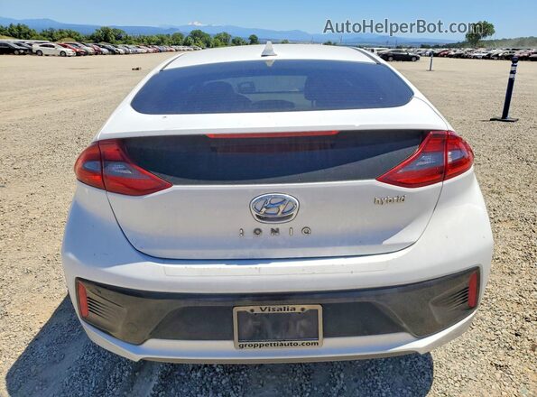 KMHC85LC6JU101641 2018 HYUNDAI IONIQ White 