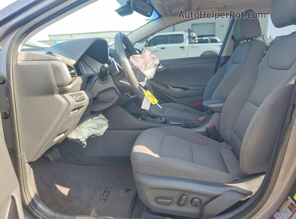 KMHC85LC6LU196611 2020 HYUNDAI IONIQ Серый Вид салона спереди