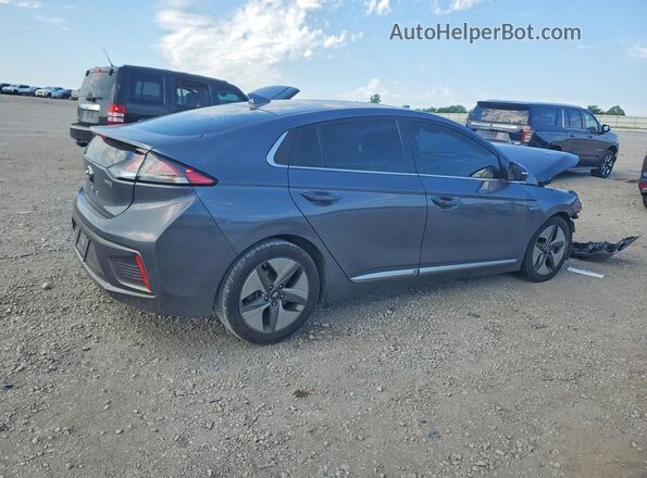 KMHC85LC6LU196611 2020 HYUNDAI IONIQ Серый Задняя правая четверть