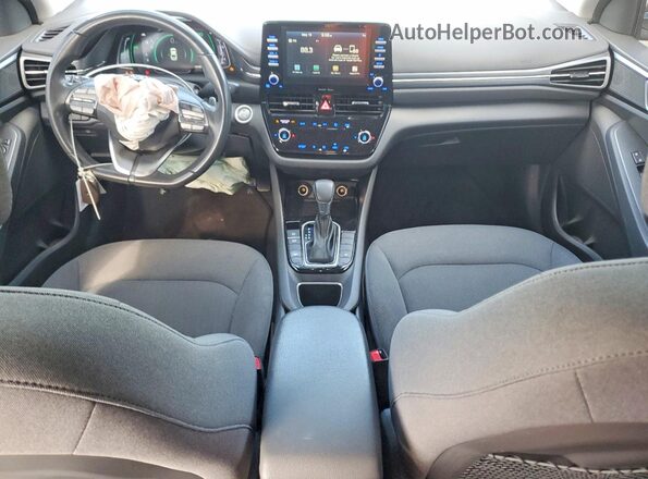 KMHC85LC6LU196611 2020 HYUNDAI IONIQ Серый Вид панели приборов