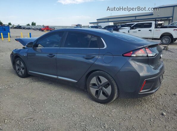 KMHC85LC6LU196611 2020 HYUNDAI IONIQ Серый Задняя левая четверть