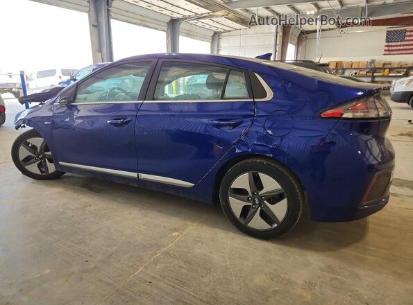 KMHC85LC7LU196407 2020 HYUNDAI IONIQ Blue უკანა მარცხენა