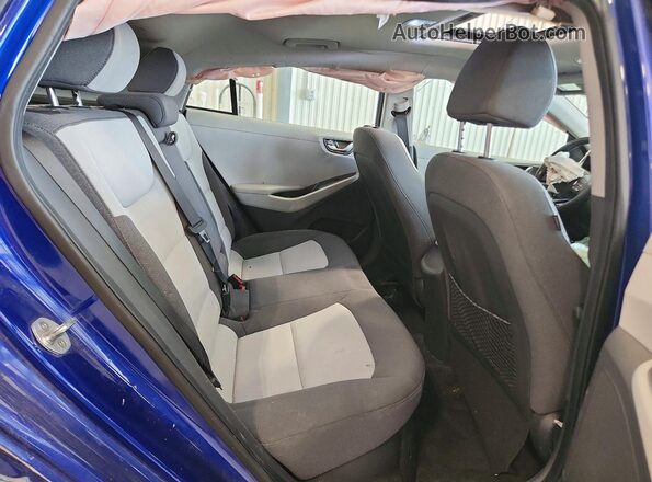 KMHC85LC7LU196407 2020 HYUNDAI IONIQ Blue უკანა სავარძლების ხედი