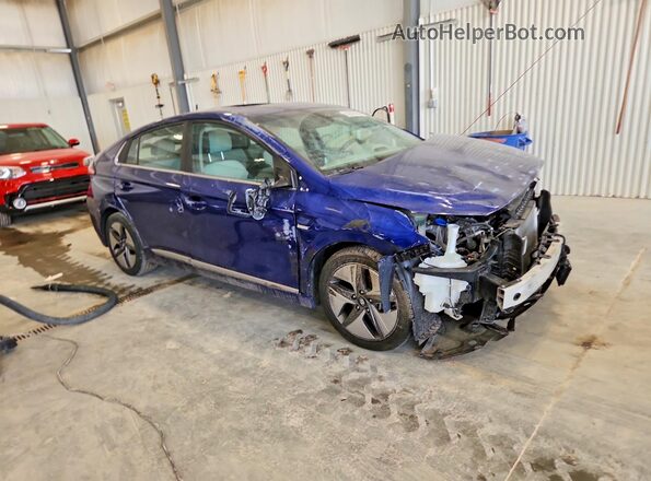 KMHC85LC7LU196407 2020 HYUNDAI IONIQ Blue წინა მარჯვენა