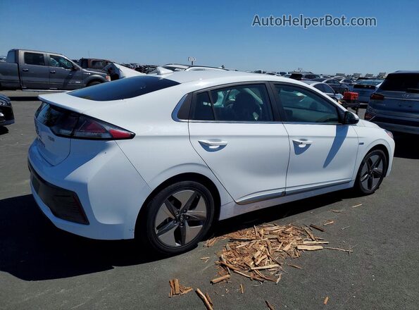 KMHC85LC7LU239921 2020 HYUNDAI IONIQ White Задня права чверть