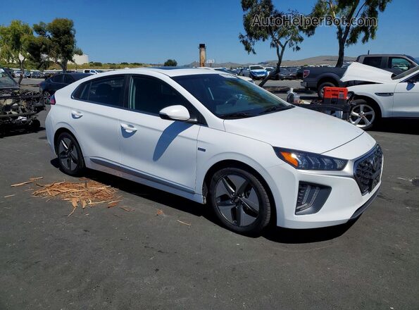 KMHC85LC7LU239921 2020 HYUNDAI IONIQ White Передня права чверть
