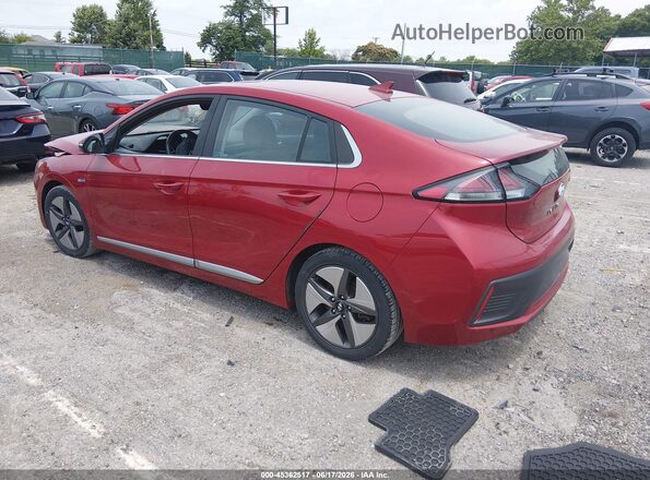 KMHC85LC8LU242519 2020 HYUNDAI IONIQ HYBRID Red Tył lewy