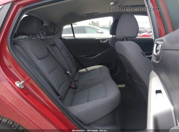 KMHC85LC8LU242519 2020 HYUNDAI IONIQ HYBRID Red Widok naklejki z numerem VIN