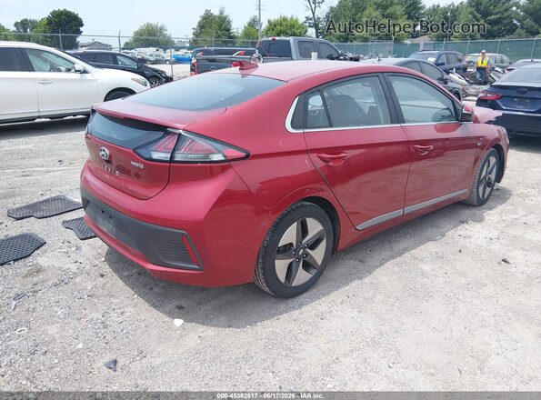 KMHC85LC8LU242519 2020 HYUNDAI IONIQ HYBRID Red Tył prawy