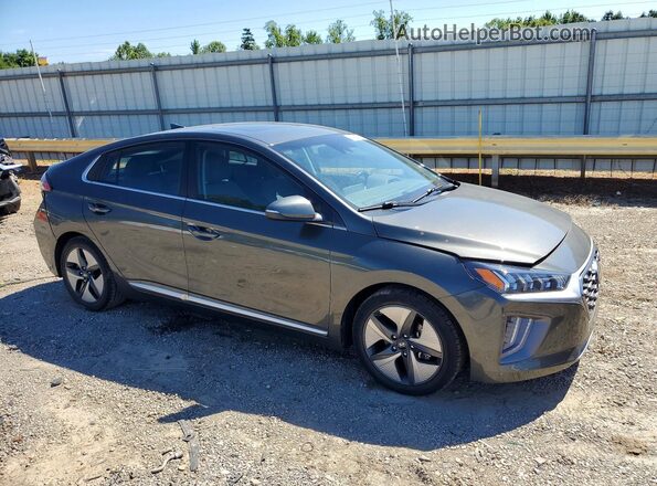 KMHC85LC9NU266301 2022 HYUNDAI IONIQ Gray Przód prawy