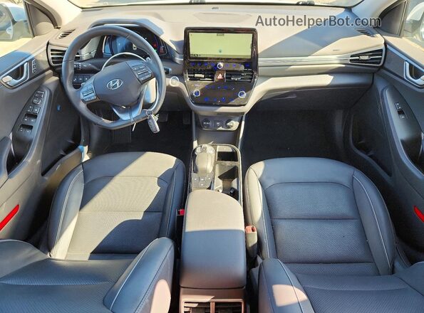 KMHC85LJ1MU081902 2021 HYUNDAI IONIQ White Dashboard view