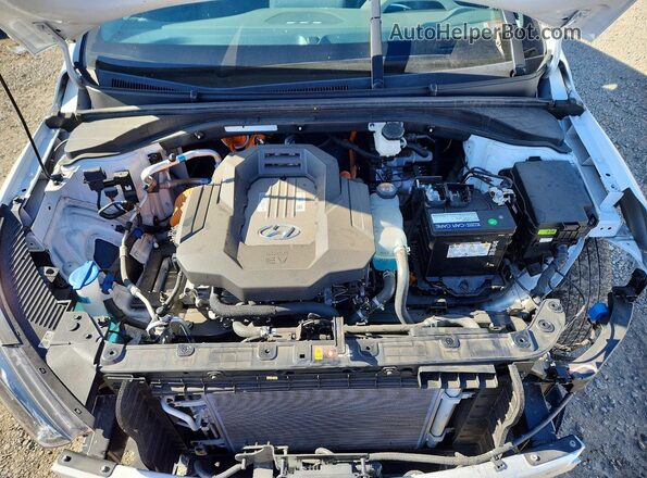 KMHC85LJ1MU081902 2021 HYUNDAI IONIQ White Rear interior view