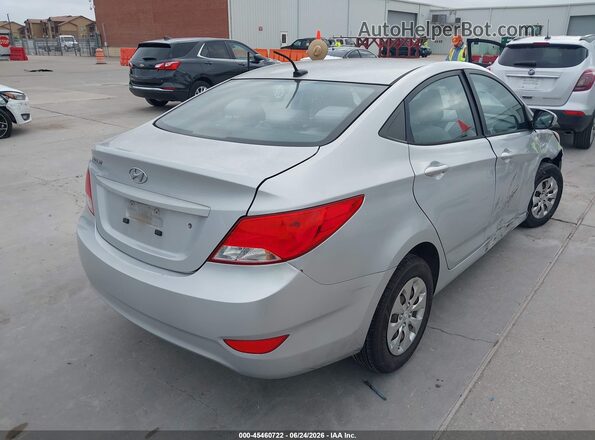 KMHCT4AE0GU041474 2016 HYUNDAI ACCENT Silver Rear right