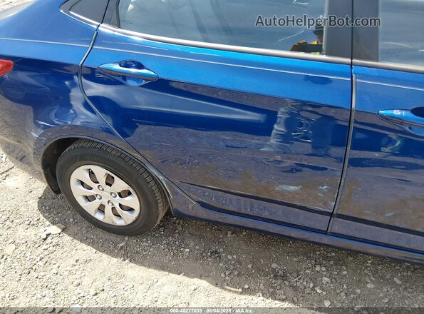 KMHCT4AE0GU045718 2016 HYUNDAI ACCENT Синий Вид спереди