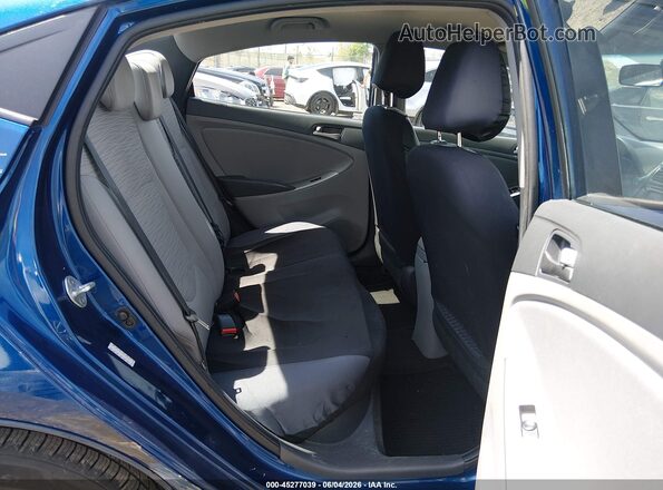 KMHCT4AE0GU045718 2016 HYUNDAI ACCENT Синий Вид наклейки с VIN-кодом
