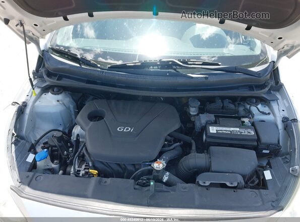 KMHCT4AE0GU090478 2016 HYUNDAI ACCENT Silver Вид ззаду