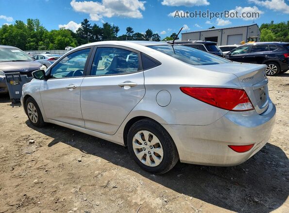 KMHCT4AE0GU107005 2016 HYUNDAI ACCENT Silver უკანა მარცხენა