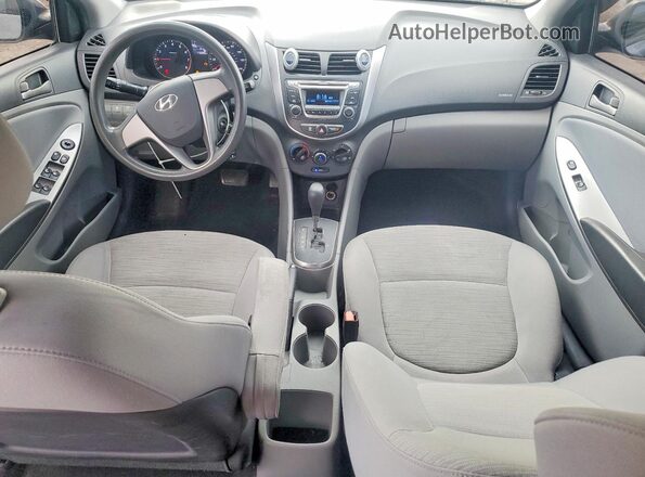 KMHCT4AE0GU158357 2016 HYUNDAI ACCENT Gray 