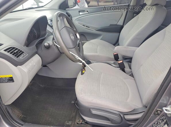 KMHCT4AE0GU158357 2016 HYUNDAI ACCENT Gray 