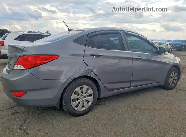 KMHCT4AE0GU158357 2016 HYUNDAI ACCENT Gray 