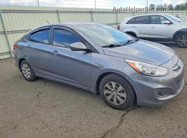 KMHCT4AE0GU158357 2016 HYUNDAI ACCENT Gray 