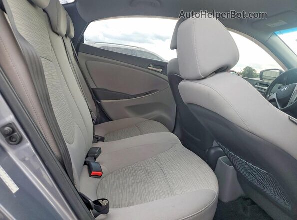 KMHCT4AE0GU158357 2016 HYUNDAI ACCENT Gray 