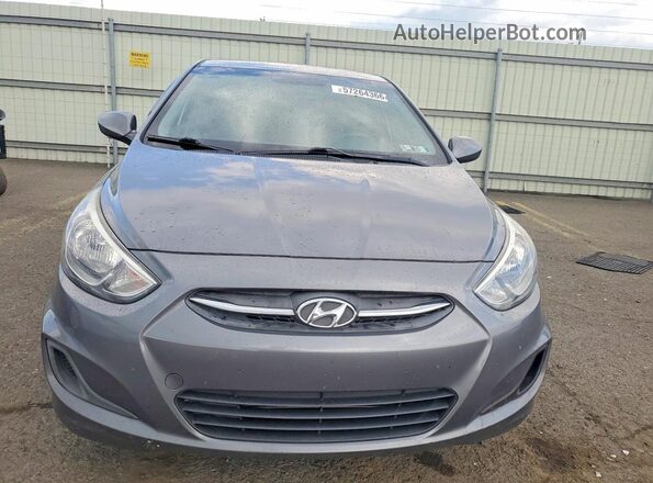 KMHCT4AE0GU158357 2016 HYUNDAI ACCENT Gray 