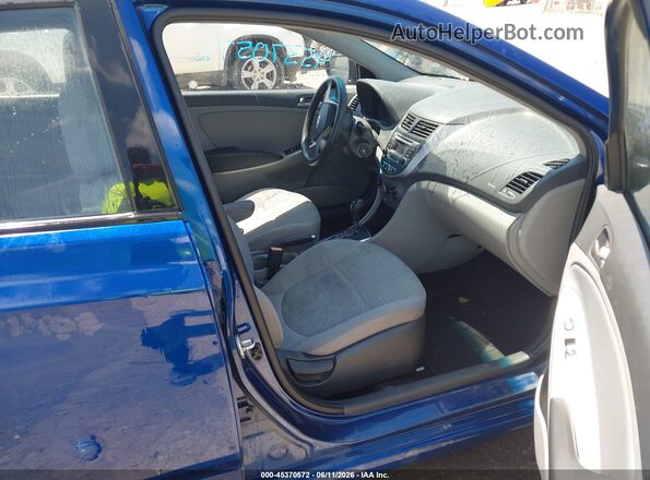 KMHCT4AE0GU947673 2016 HYUNDAI ACCENT Blue Widok wnętrza z przodu