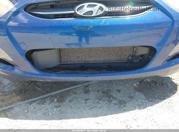 KMHCT4AE0GU947673 2016 HYUNDAI ACCENT Blue Widok zestawu wskaźników