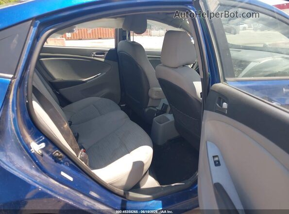 KMHCT4AE0GU990247 2016 HYUNDAI ACCENT Blue VIN sticker view