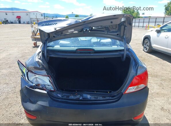 KMHCT4AE0GU997618 2016 HYUNDAI ACCENT Gray Front view