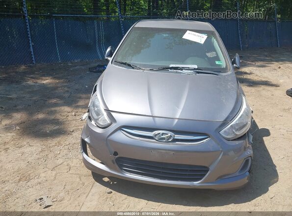 KMHCT4AE0HU195023 2017 HYUNDAI ACCENT Gray Widok zestawu wskaźników