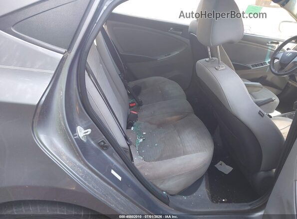 KMHCT4AE0HU195023 2017 HYUNDAI ACCENT Gray Widok naklejki z numerem VIN