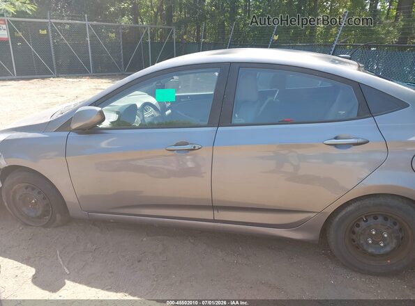 KMHCT4AE0HU195023 2017 HYUNDAI ACCENT Gray Widok wnętrza 360 stopni