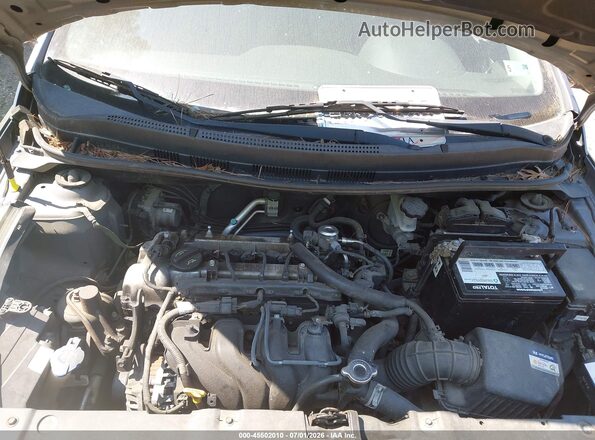 KMHCT4AE0HU195023 2017 HYUNDAI ACCENT Gray Widok z tyłu