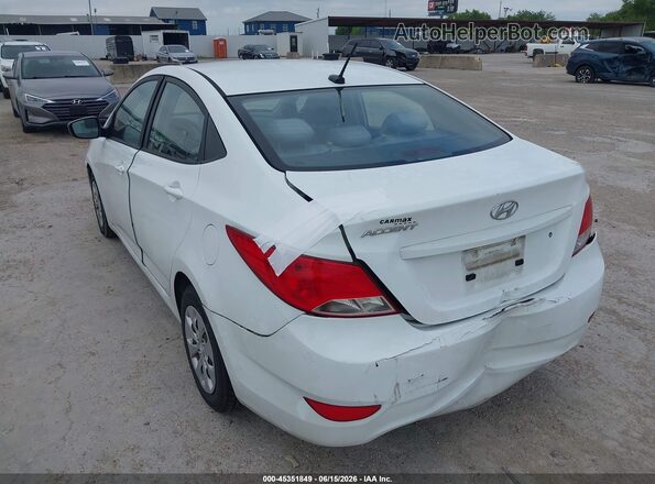 KMHCT4AE0HU237612 2017 HYUNDAI ACCENT White უკანა მარცხენა