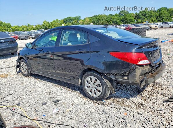 KMHCT4AE0HU318092 2017 HYUNDAI ACCENT Black Tył lewy