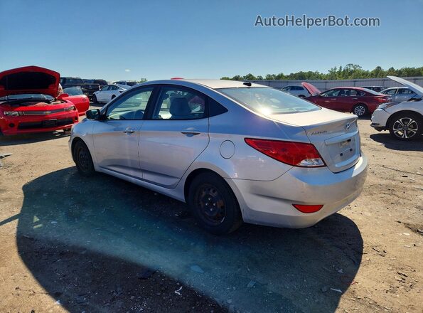 KMHCT4AE0HU318609 2017 HYUNDAI ACCENT Silver უკანა მარცხენა