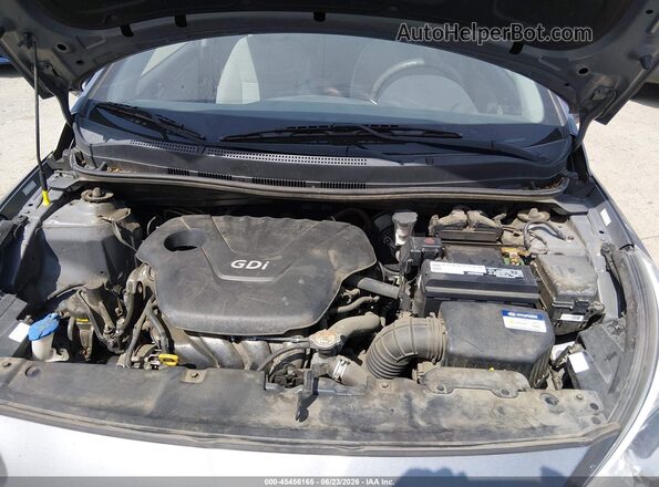 KMHCT4AE1GU044304 2016 HYUNDAI ACCENT Gray უკანა ხედი