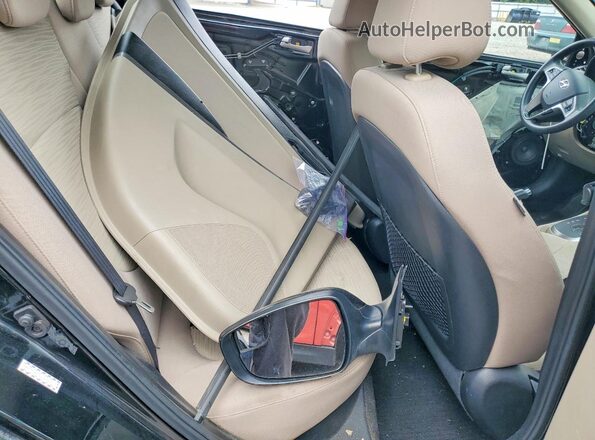 KMHCT4AE1GU053021 2016 HYUNDAI ACCENT Black Rear seats view