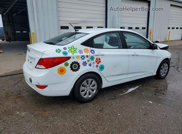 KMHCT4AE1GU115405 2016 HYUNDAI ACCENT Белый 