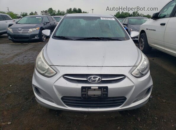 KMHCT4AE1GU953059 2016 HYUNDAI ACCENT Silver Вид спереду