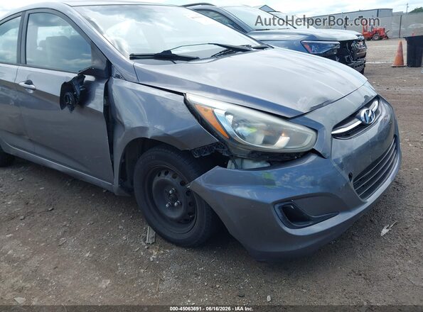 KMHCT4AE1GU962053 2016 HYUNDAI ACCENT Gray Vista del cuadro de instrumentos