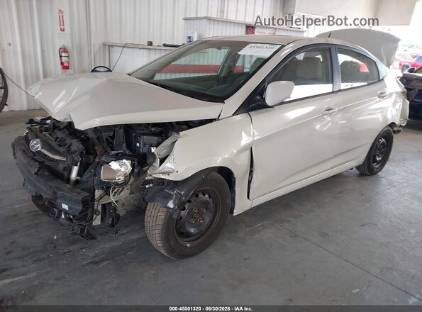 KMHCT4AE1GU986238 2016 HYUNDAI ACCENT White Front left
