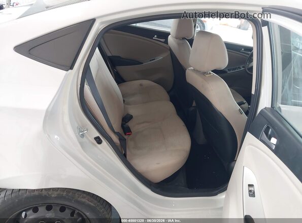 KMHCT4AE1GU986238 2016 HYUNDAI ACCENT White VIN sticker view