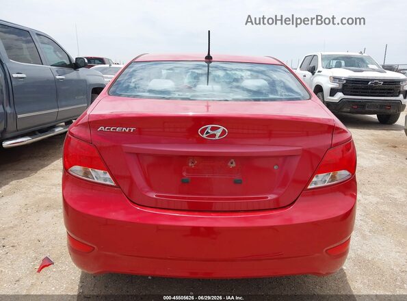 KMHCT4AE1GU999782 2016 HYUNDAI ACCENT Red 
