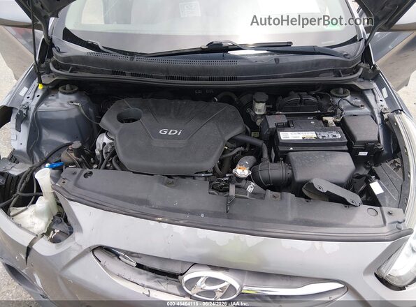 KMHCT4AE1HU182278 2017 HYUNDAI ACCENT Gray Rear view