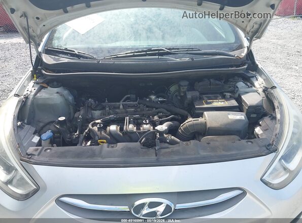 KMHCT4AE1HU203310 2017 HYUNDAI ACCENT Silver Vista trasera