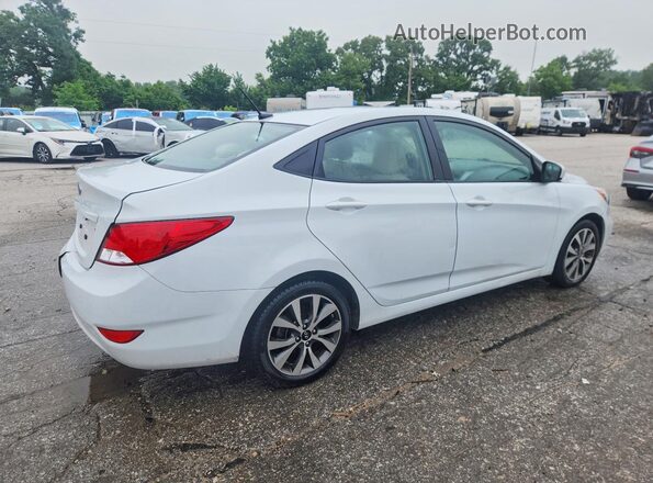 KMHCT4AE1HU368998 2017 HYUNDAI ACCENT Белый 